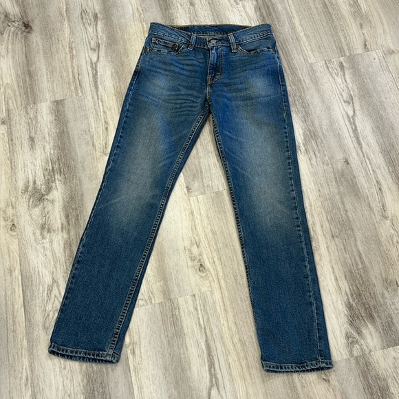 Levi’s 511 Slim Flex Fit Cotton Blend Denim Jeans / Med Wash / Men’s 29W x 30L - Picture 2 of 9